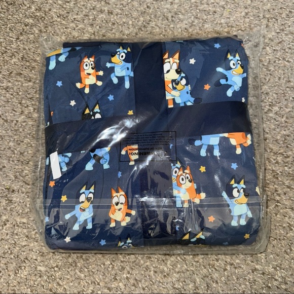 NWT Little Sleepies Bluey Cloud Blanket NIB / NIP - Picture 4 of 5